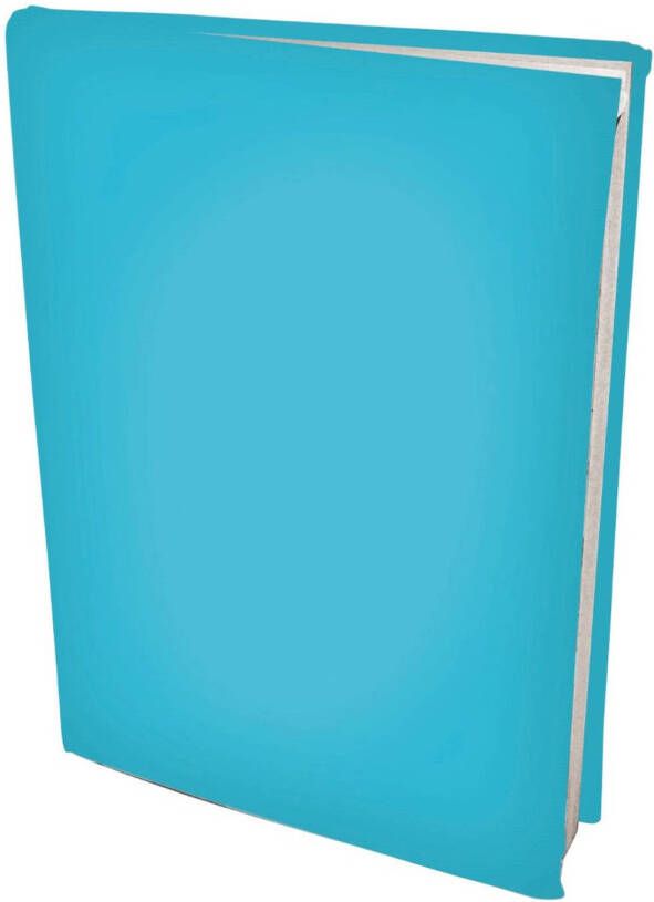 Benza Rekbare boekenkaften Aqua blauw A4 12 stuks