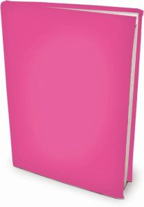 Benza Rekbare boekenkaften A4 Roze 3 stuks
