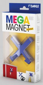Dahle Mega Magnet Cross Neodymium magneet kruisvormig blauw 6 stuks