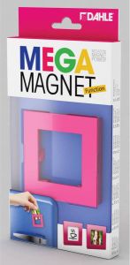 Dahle Mega Magnet Square Neodymium Magneet Vierkant Roze 6 Stuks