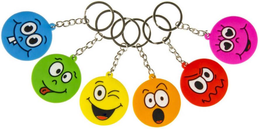 Decopatent Uitdeelcadeaus 48 STUKS Vrolijke Gezichten Smiley