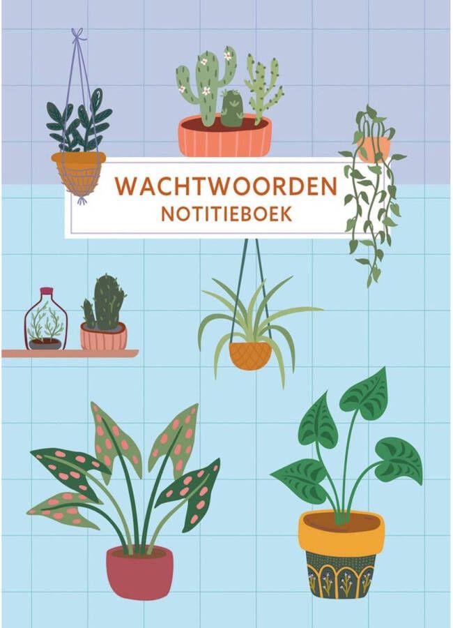 Deltas Wachtwoorden boek Houseplants