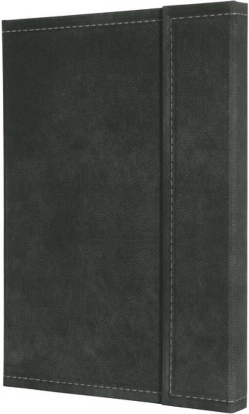 Dobeno Notitieboek Conceptum 194blz Hard Vintage Dark Grey 207x280mm Geruit