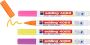 Edding 4085 Krijtstift 4 kleuren krijtmarkers Puntdikte van 1-2 mm Voor gladde oppervlakken - Thumbnail 1