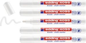 Edding Krijtstift 4095 rond wit 2-3mm etuiÃƒ 5st