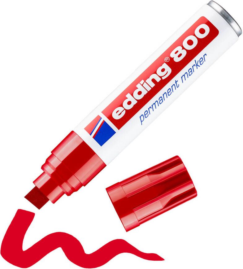Edding 800 permanent marker rood 4-12mm
