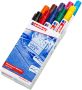Edding permanent marker e-3300 doos van 10 stuks in geassorteerde kleuren - Thumbnail 1