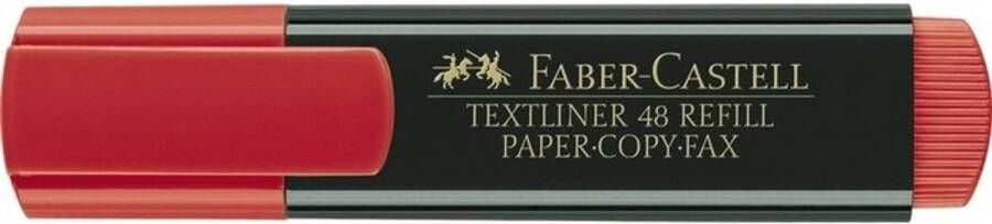 Faber Castell tekstmarker 48 rood
