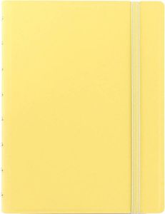 Filofax Notitieboek Classic Pastels A5 Kunstleer Geel