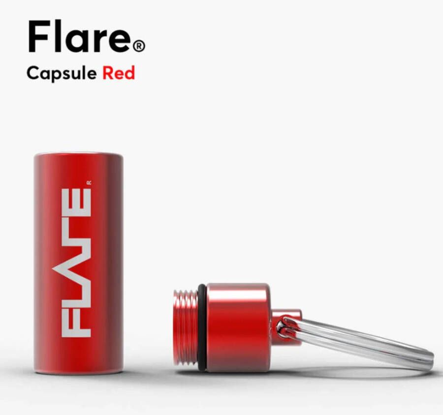 Flare Audio Capsule Rood