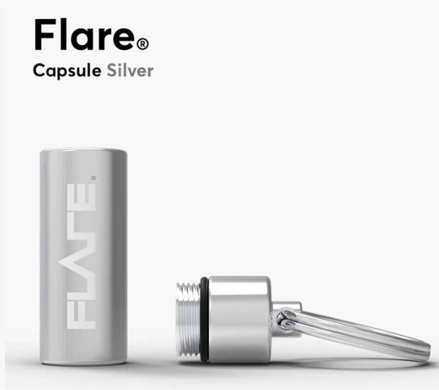 Flare Audio Capsule Zilver