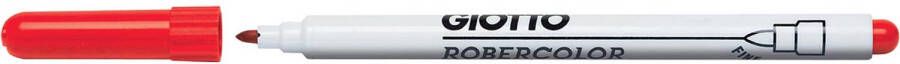 Giotto Robercolor whiteboardmarker fijn ronde punt rood 12 stuks