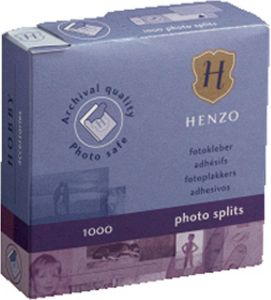 Henzo Fotoplakkers Plakstrips 1000 Stuks Transparant