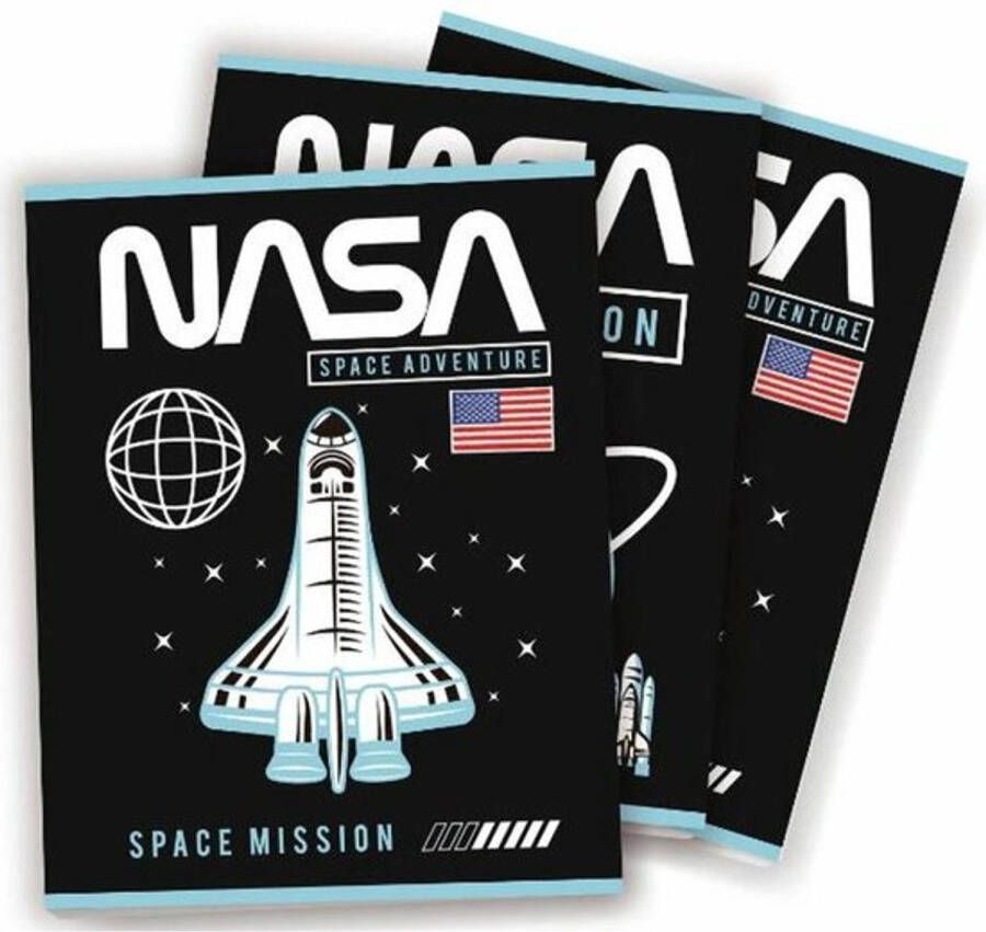 Interstat NASA Space Mission schriften Lijn A5 KLEINE SCHRIFTEN 3 stuks