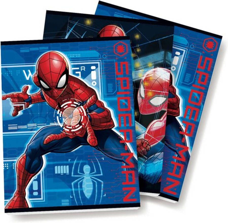 Interstat Spiderman schriften Lijn A5 KLEINE SCHRIFTEN 3 stuks