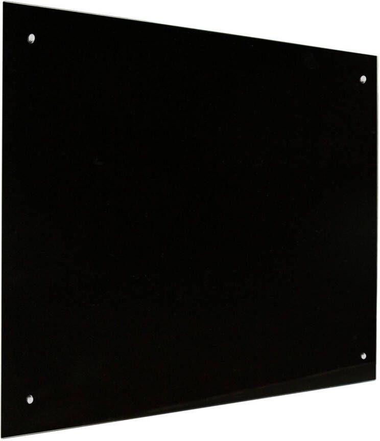 IVOL Glassboard Zwart 100x100 cm