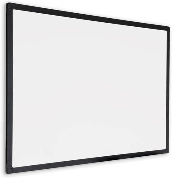 IVOL Whiteboard met zwart frame Magnetisch 60x90 cm
