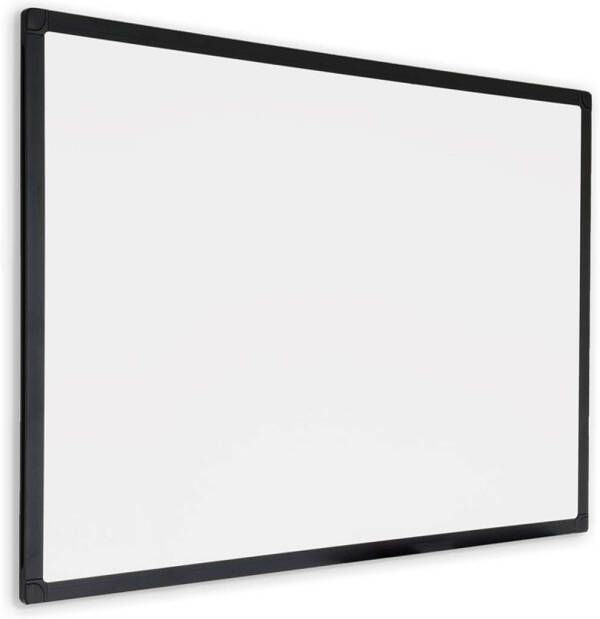 IVOL Whiteboard met zwart frame Magnetisch 80x110 cm