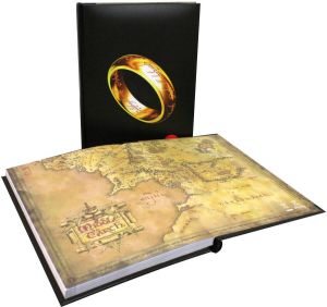 Jorz Lord Of The Rings: The One Ring Big Notebook With Light