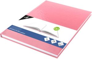 Kangaro dummyboek hardcover A4 karton papier roze 80 vellen