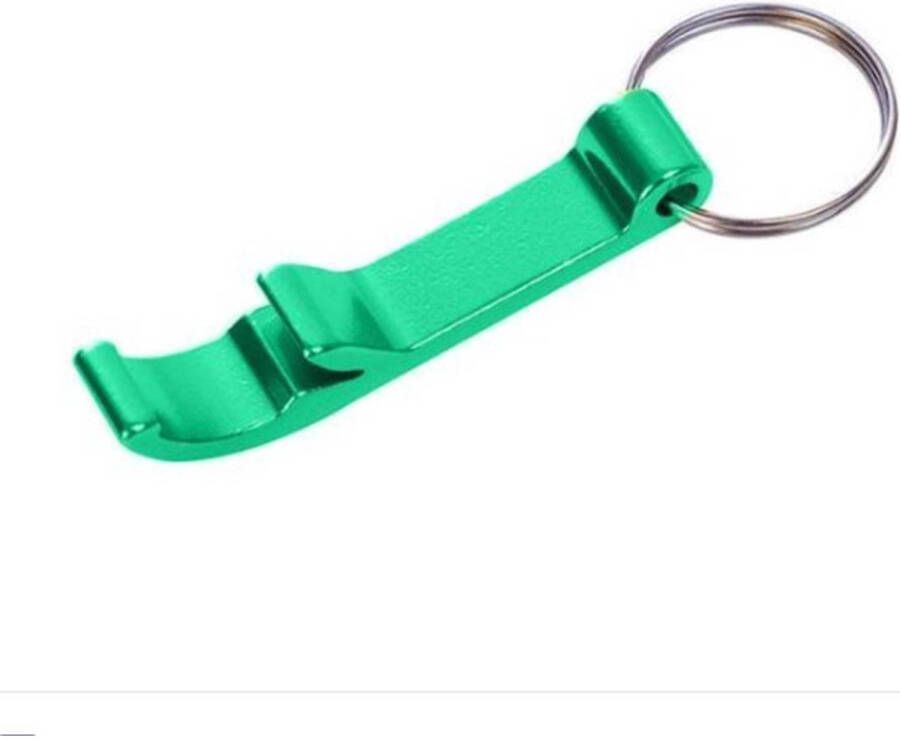 Knaak Bier Sleutelhanger Bieropener Beer Opener Flesopener Keychain Groen