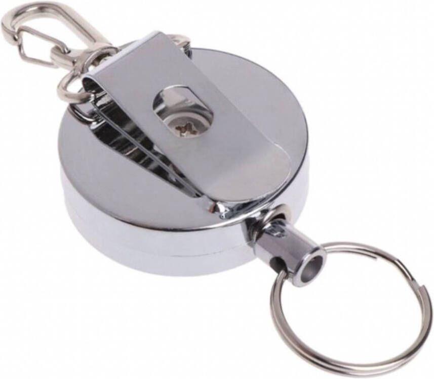 Knaak Sleutelhanger met Uittrekbaar Koord 60cm