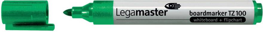 Legamaster whiteboardmarker TZ 100 groen 10 stuks
