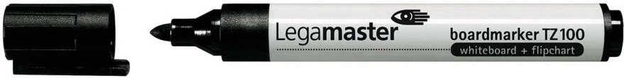 Legamaster Viltstift TZ100 whiteboard rond zwart 1.5-3mm