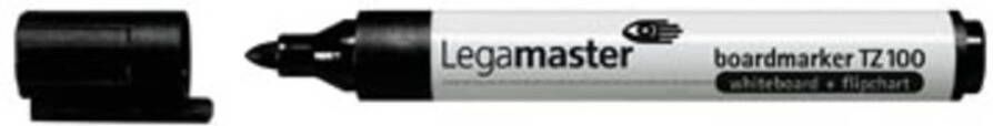 Legamaster Viltstift TZ100 whiteboard rond zwart 1.5 3mm