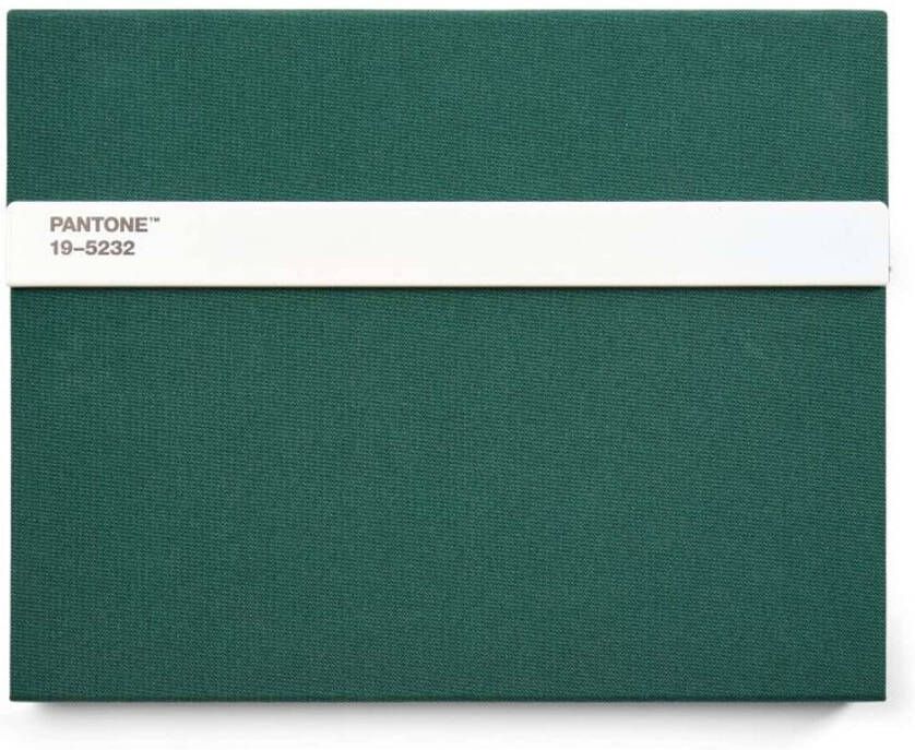 LEGO Copenhagen Design Notitieboek met Potlood Dark Green 567 C Papier Groen