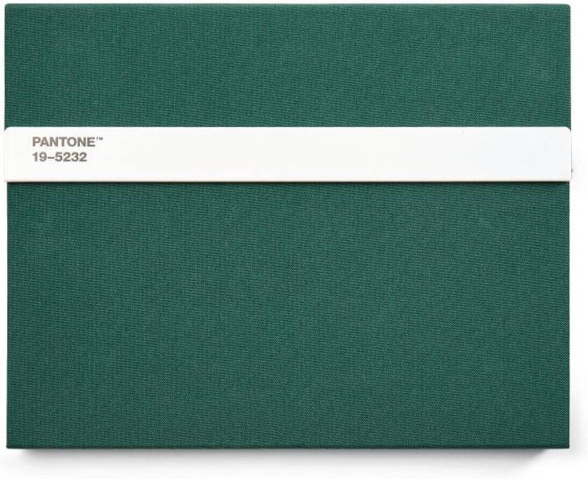 LEGO Copenhagen Design Notitieboek met Potlood Dark Green 567 C Papier Groen