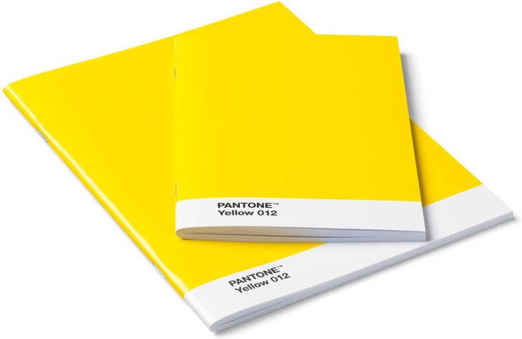 LEGO Copenhagen Design Schriften Set van 2 Stuks Yellow 012 Papier Geel