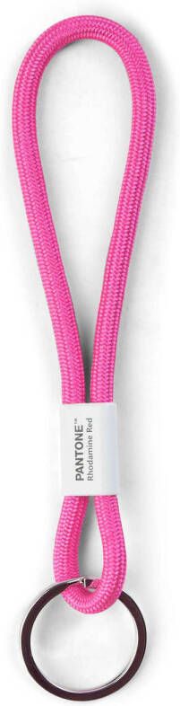 LEGO Copenhagen Design Sleutelhanger Klein Rhodamine Red Nylon Roze
