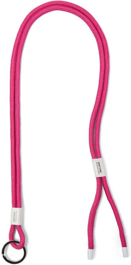 LEGO Copenhagen Design Sleutelhanger Verstelbaar Rhodamine Red Nylon Roze