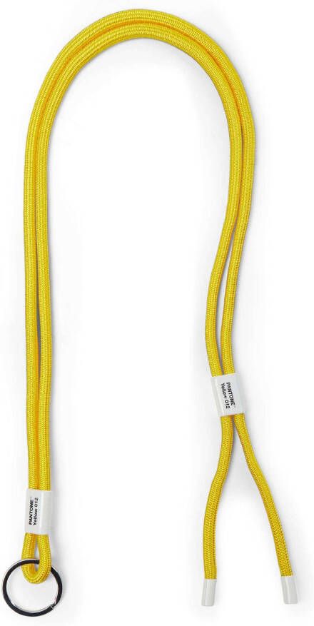 LEGO Copenhagen Design Sleutelhanger Verstelbaar Yellow 012 Nylon Geel