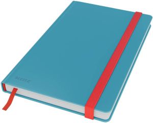 Leitz Cosy notitieboek met harde kaft voor ft A5 gelijnd blauw