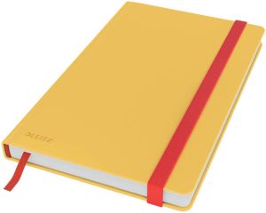 Leitz Cosy notitieboek met harde kaft voor ft A5 gelijnd geel
