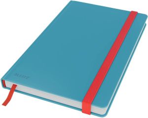 Leitz Cosy notitieboek met harde kaft voor ft A5 geruit blauw