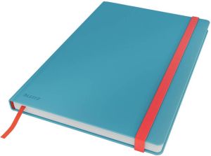 Leitz Cosy notitieboek met harde kaft voor ft B5 gelijnd blauw