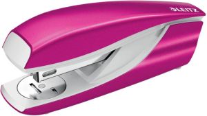Leitz NeXXt WOW 5502 nietmachine roze metallic op blister 6 stuks