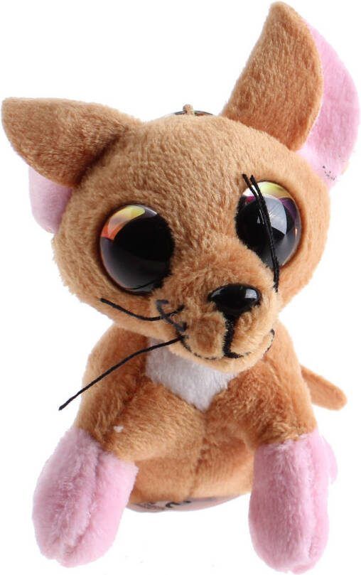 Lumo Stars sleutelhanger Mouse Mus bruin 8 5 cm