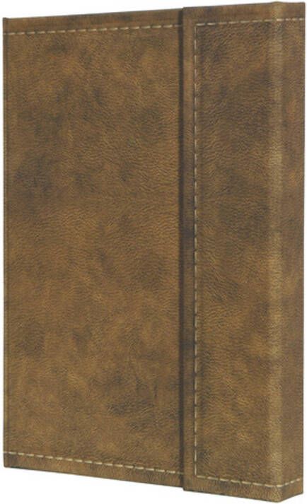 Dobeno Notitieboek Conceptum 194blz hard Vintage Brown 207x280mm geruit