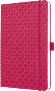Masskas notitieboek Sigel Jolie Flair A5 hardcover gelinieerd fuchsia roze