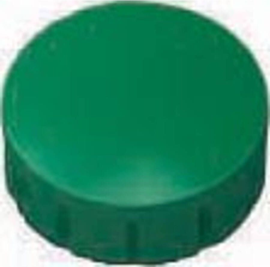 Maul magneet Solid 15mm trekkracht 150gr doos 10 groen 24 stuks