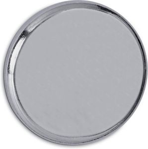 Maul neodymium schijfmagneet Ø25mm 13kg blister 1 zilver voor glas- en whitebord 10 stuks