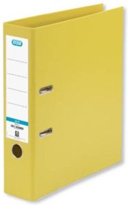 Merkloos Elba ordner Smart Pro+ geel rug van 8 cm
