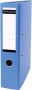 Pergamy ordner voor ft A4 uit PP en papier zonder beschermrand rug van 7 5 cm lichtblauw - Thumbnail 1
