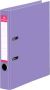 Merkloos Pergamy ordner voor ft A4 volledig uit PP rug van 5 cm violet - Thumbnail 1