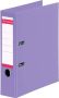 Merkloos Pergamy ordner voor ft A4 volledig uit PP rug van 8 cm violet - Thumbnail 1