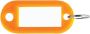 Merkloos Sleutelhanger oranje doos van 100 stuks - Thumbnail 1